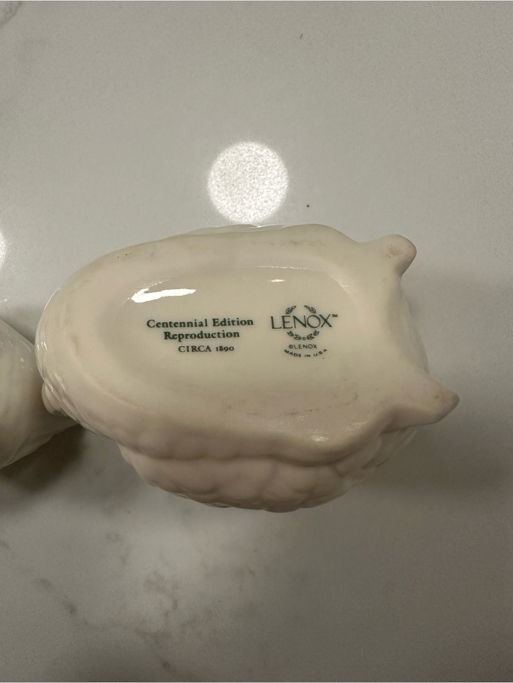Vintage Pair of Lenox Swan Trinket Dishes - Picture 2 of 7